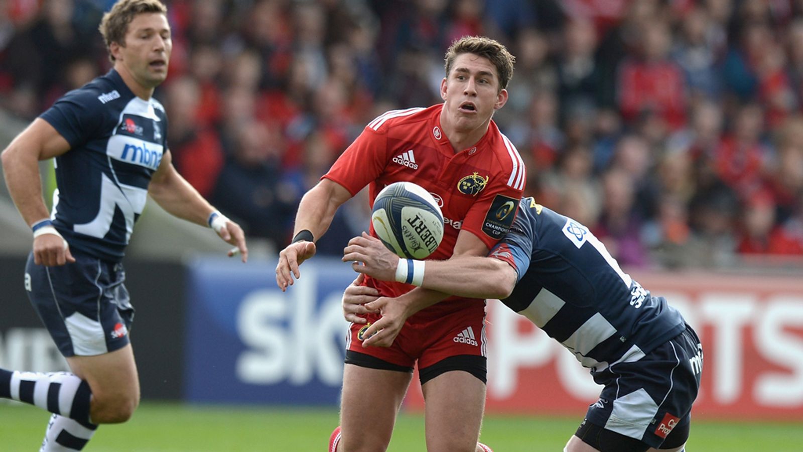 Guinness PRO12 Munster Grab Late Win Over Cardiff Blues Rugby Union 