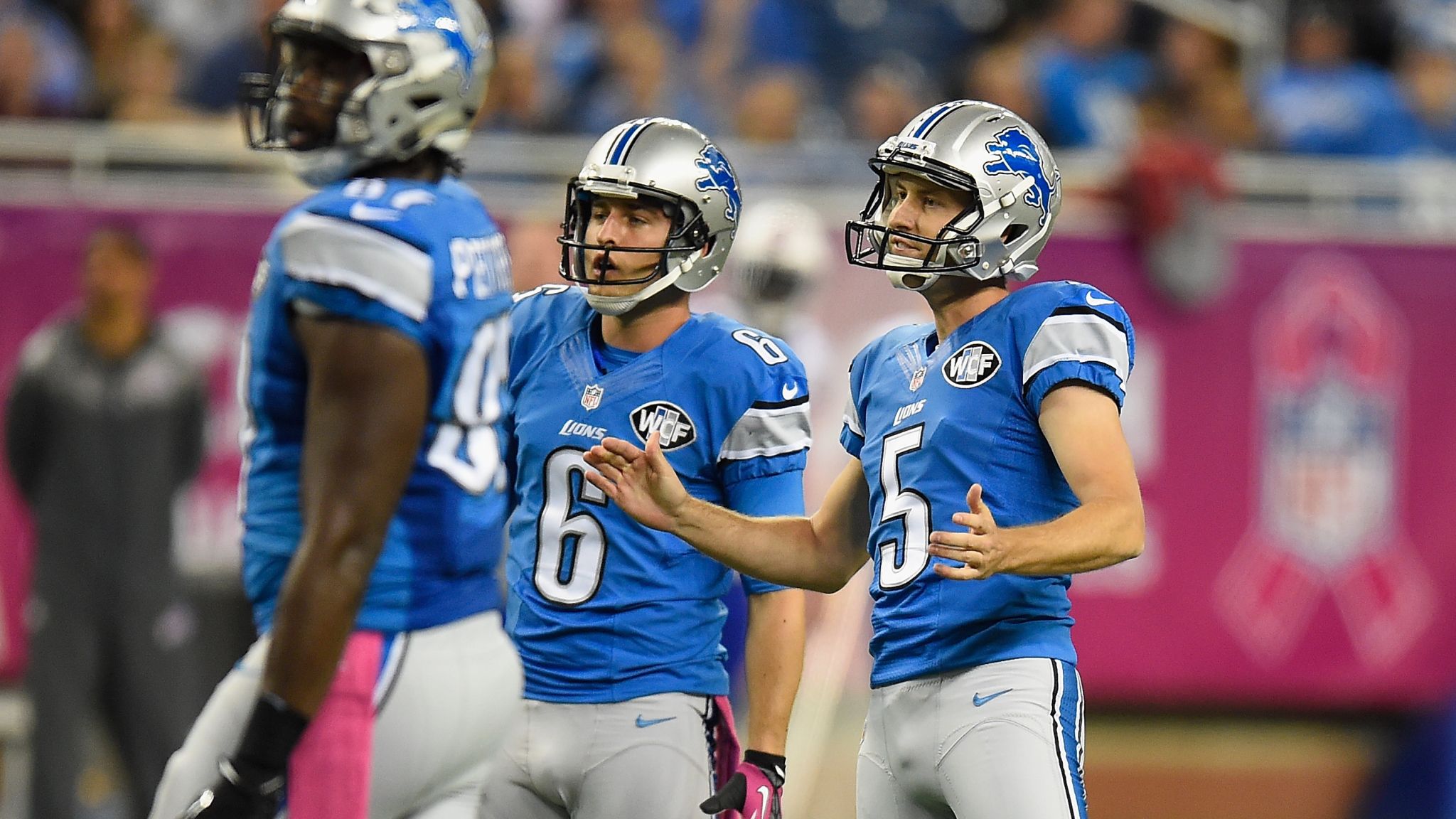WCF' on Detroit Lions jersey: What does it stand for?