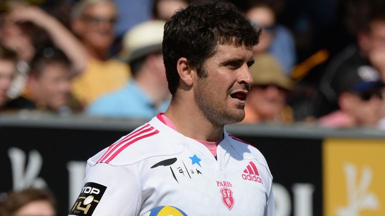 Morne Steyn: Sent off for Stade Francais.