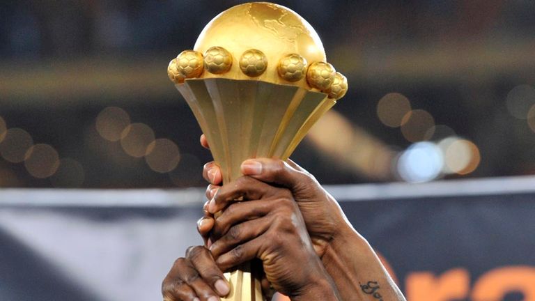 The Africa Cup of Nations trophy