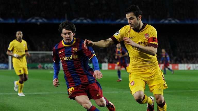 Arsenal tried to sign Messi, as well as Fabregas and Pique, from Barcelona, writes Guillem