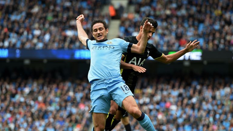 Frank Lampard: Picked up an injury