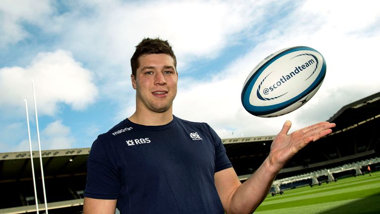 Grant Gilchrist: Eight-cap international will lead Scotland in the November Tests