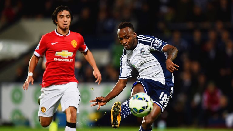 Saido Berahino showed typical composure to beat David de Gea