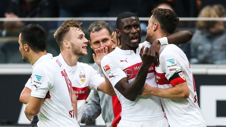 Stuttgart celebrate their amazing win