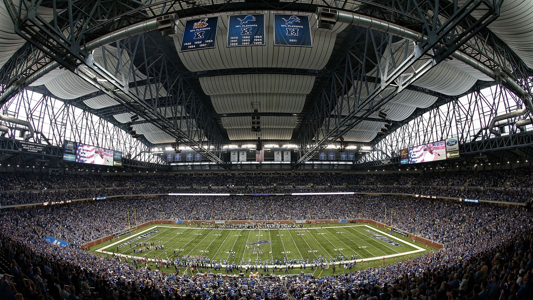 Bills v. Jets Game Moves To Ford Field Due to Record Snowfall in