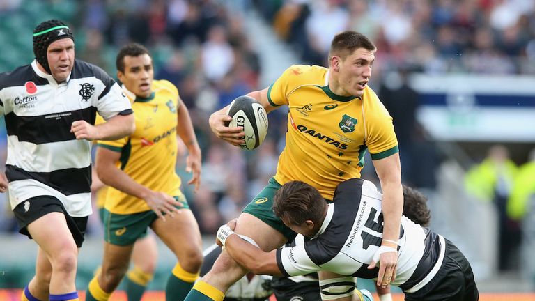 The famous black and white hoops will be in action at Thomond Park