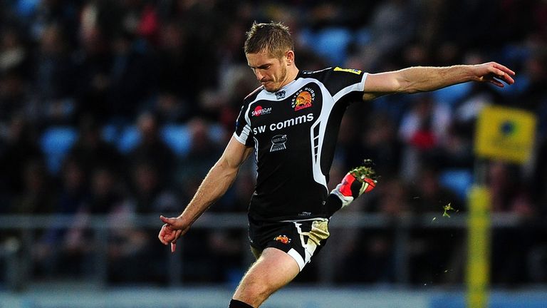 Gareth Steenson kicked 10 points in Exeter's win over Wasps