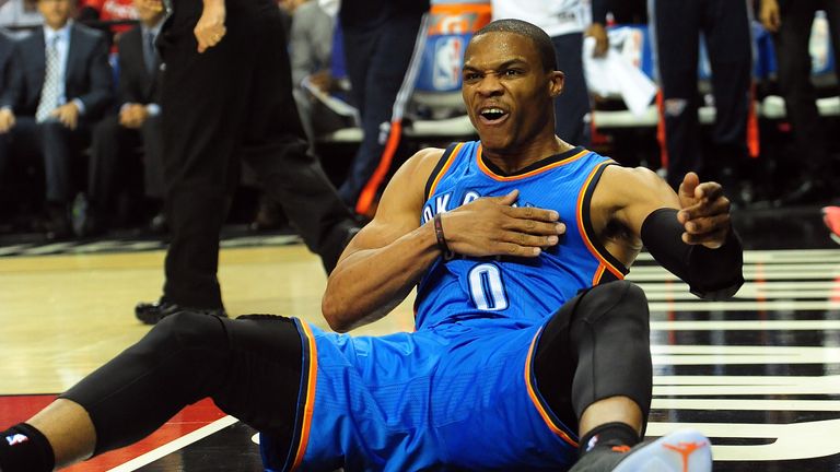 Russell Westbrook made a winning return for Oklahoma City Thunder