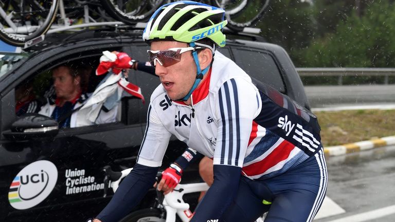 Simon represented Great Britain at the world championship road race in September