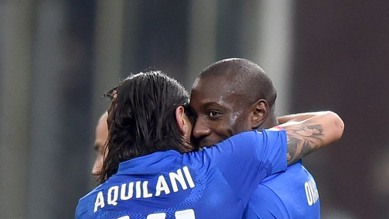 Stefano Okaka: On hand to net the winner