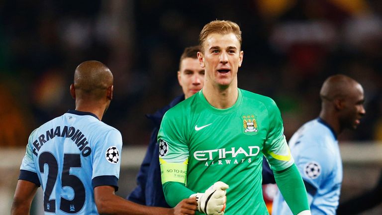 joe hart: manchester city on the march to success this season
