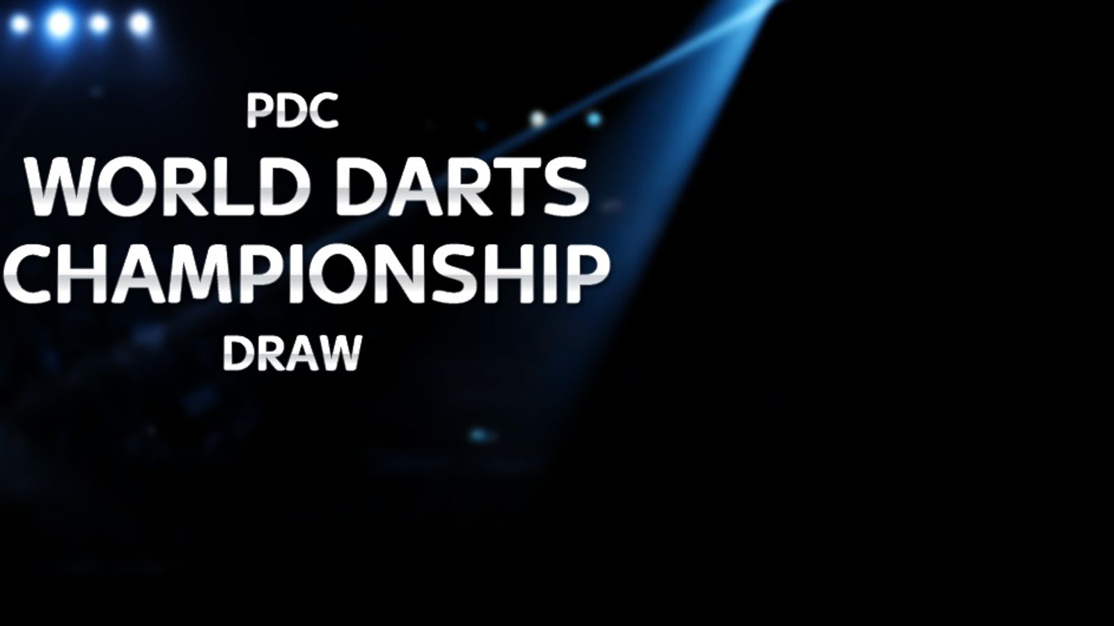 World Championship draw Darts News Sky Sports