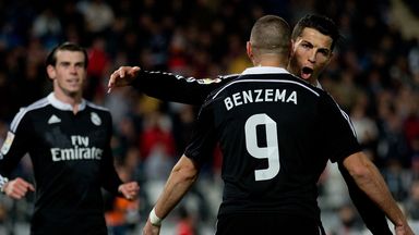 Ronaldo and Benzema starred for Real