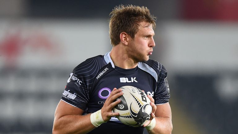 Ospreys' Dan Biggar was successful with his right boot