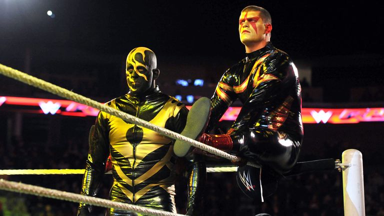 Goldust and Stardust came to blows at Fastlane, in the ring and backstage