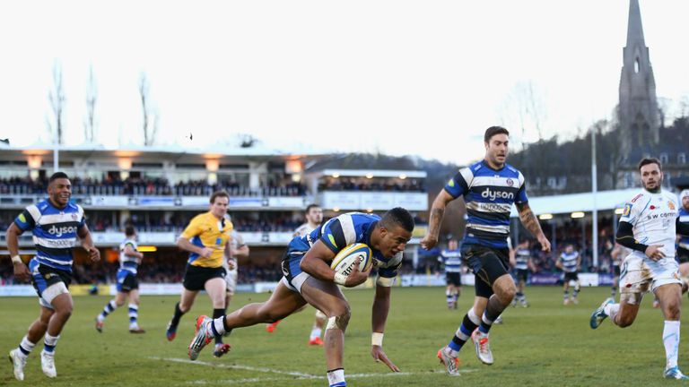 Anthony Watson seals the bonus point for Bath