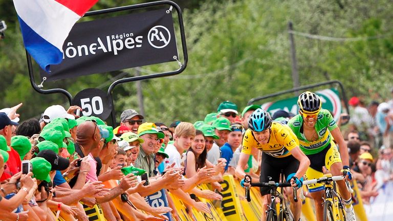 Chris Froome and Alberto Contador's Dauphine drag race was a thriller