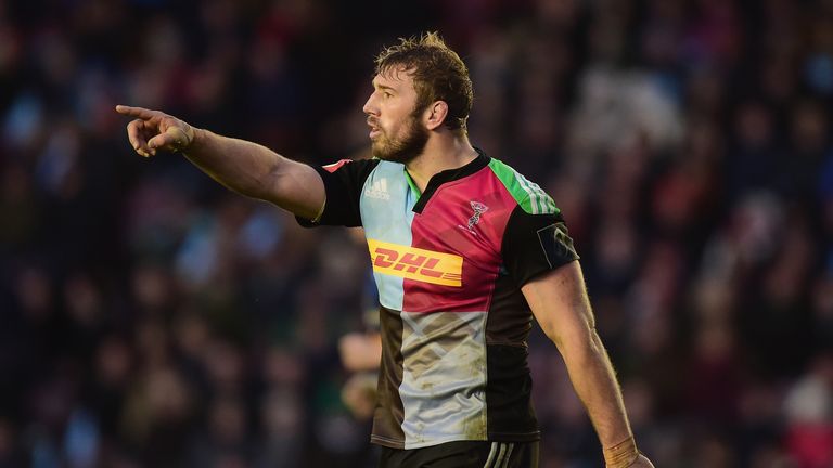 Chris Robshaw: made his 200th appearance for Harlequins