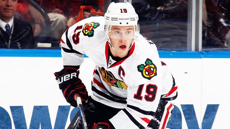 Jonathan Toews: Two goals for Chicago