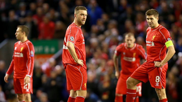 Rickie Lambert and Steven Gerrard both started for Liverpool
