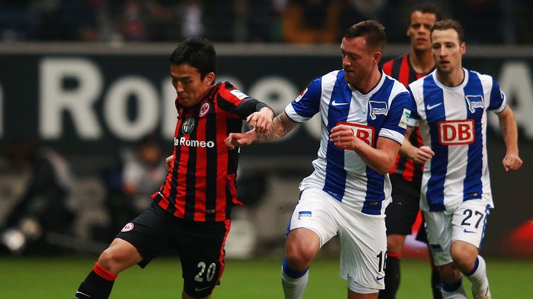 Bundesliga: Eintracht Frankfurt draw 4-4 with Hertha Berlin | Football News  | Sky Sports