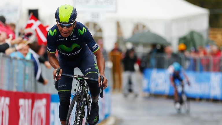 Nairo Quintana produced a climbing masterclass on Val Martello