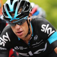 Richie Porte survived a crash at the end of stage four unscathed