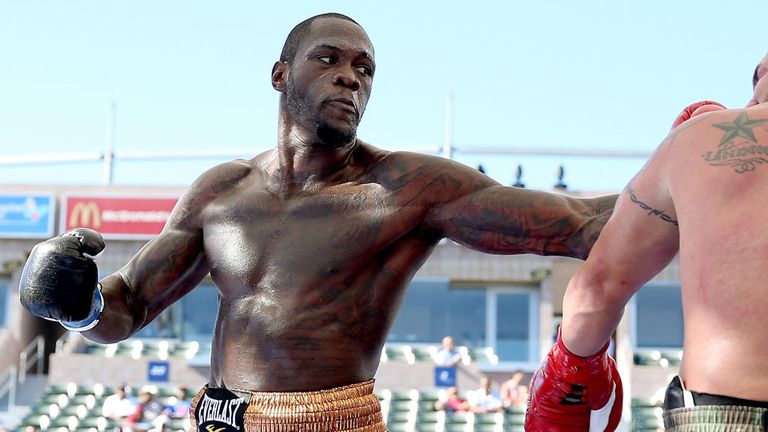 Deontay Wilder is expecting a knockout win on Saturday