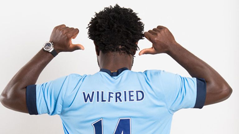 Man City's big-money buy Wilfried Bony