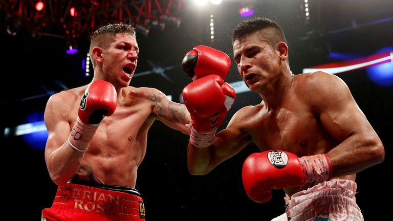 Brian Rose (L): Still hopes to face best fighters in his division