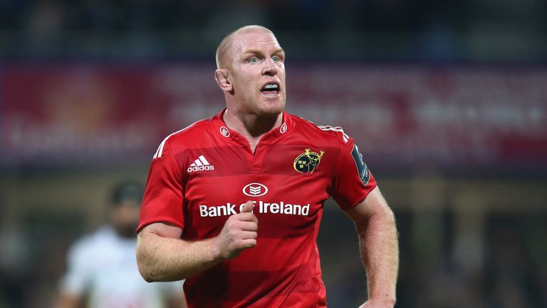 Paul O'Connell: Returns to Munster's second row