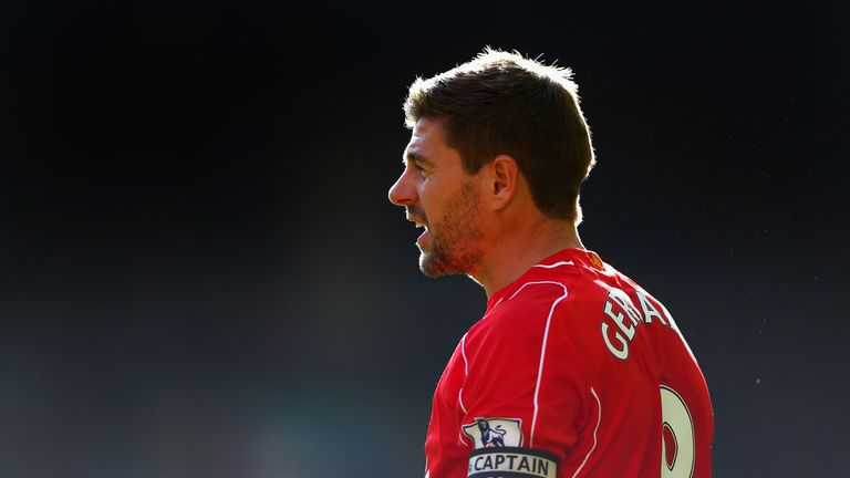 Steven Gerrard: Will wear the number eight shirt at LA Galaxy