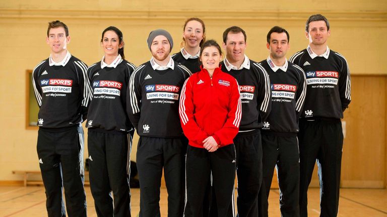 Katie Taylor: With some of the new Living for Sport mentors