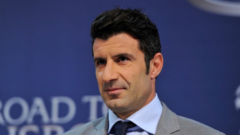 Luis Figo: Portugal's most-capped footballer