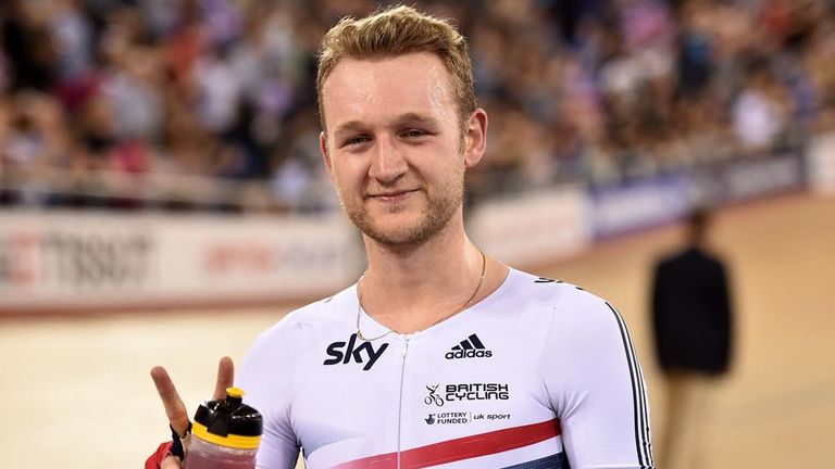 Mark Christian won two gold medals at last month's Track Cycling World Cup in London