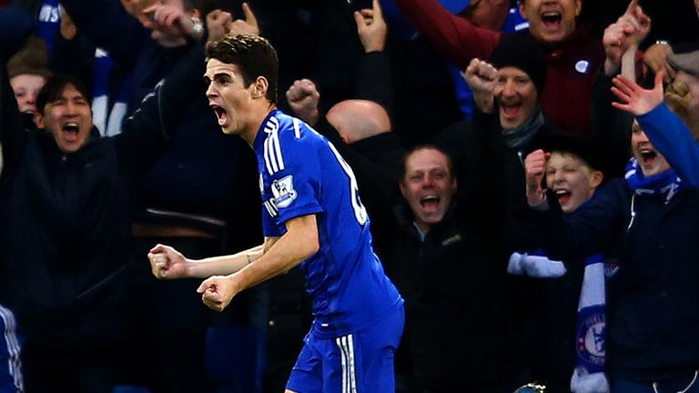 Oscar: Missed Chelsea's title-clinching win over Crystal Palace