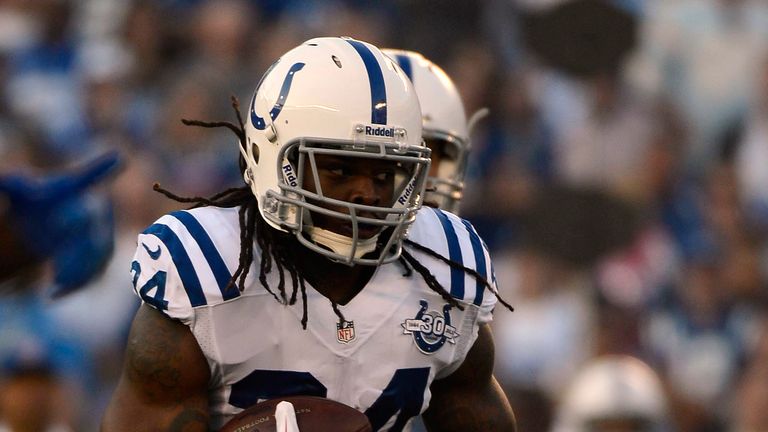 Nfl Indianapolis Colts Leave Trent Richardson At Home For New England Patriots Clash Nfl News Sky Sports