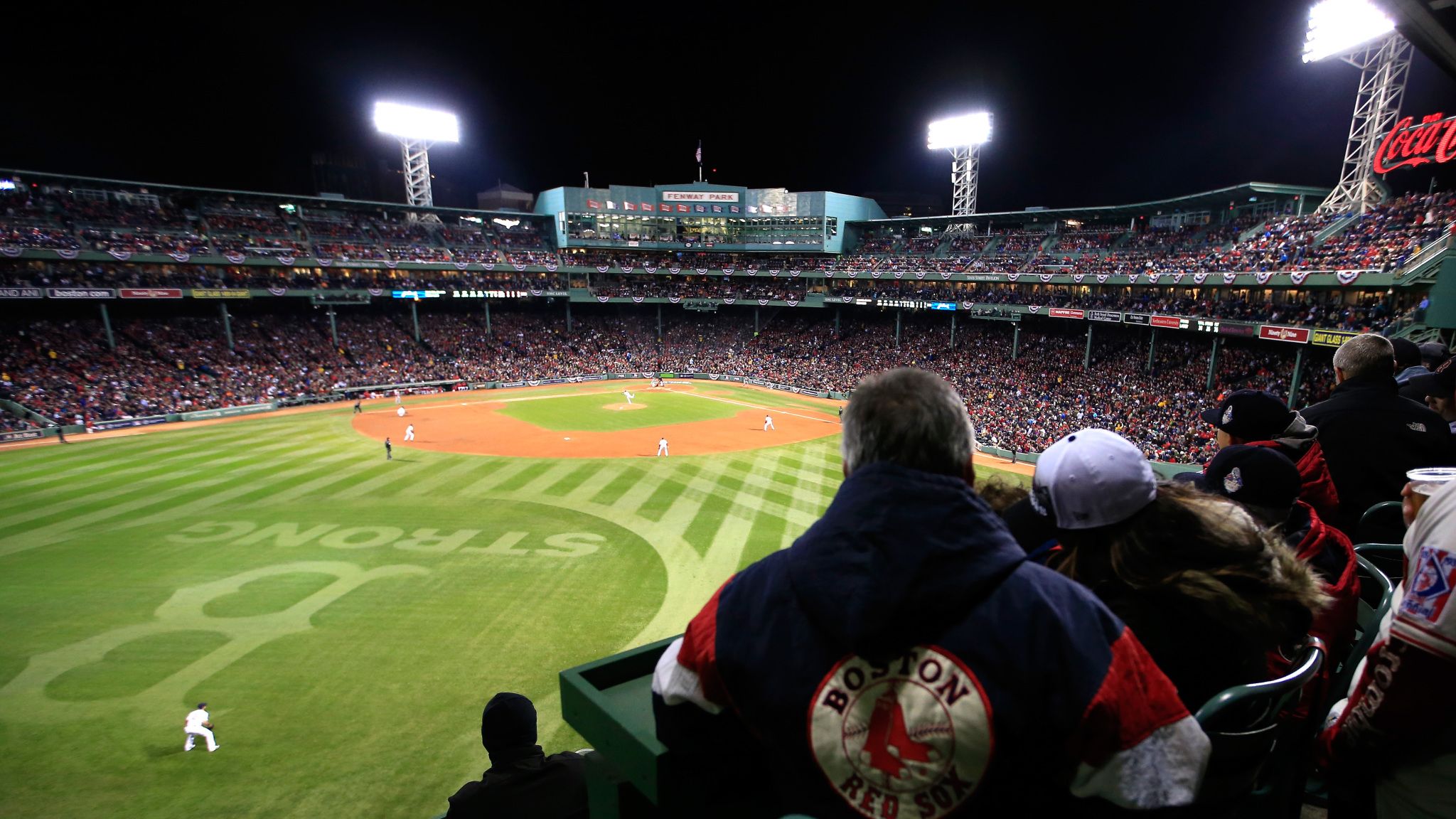 The faithful flock to Fenway Park Friday