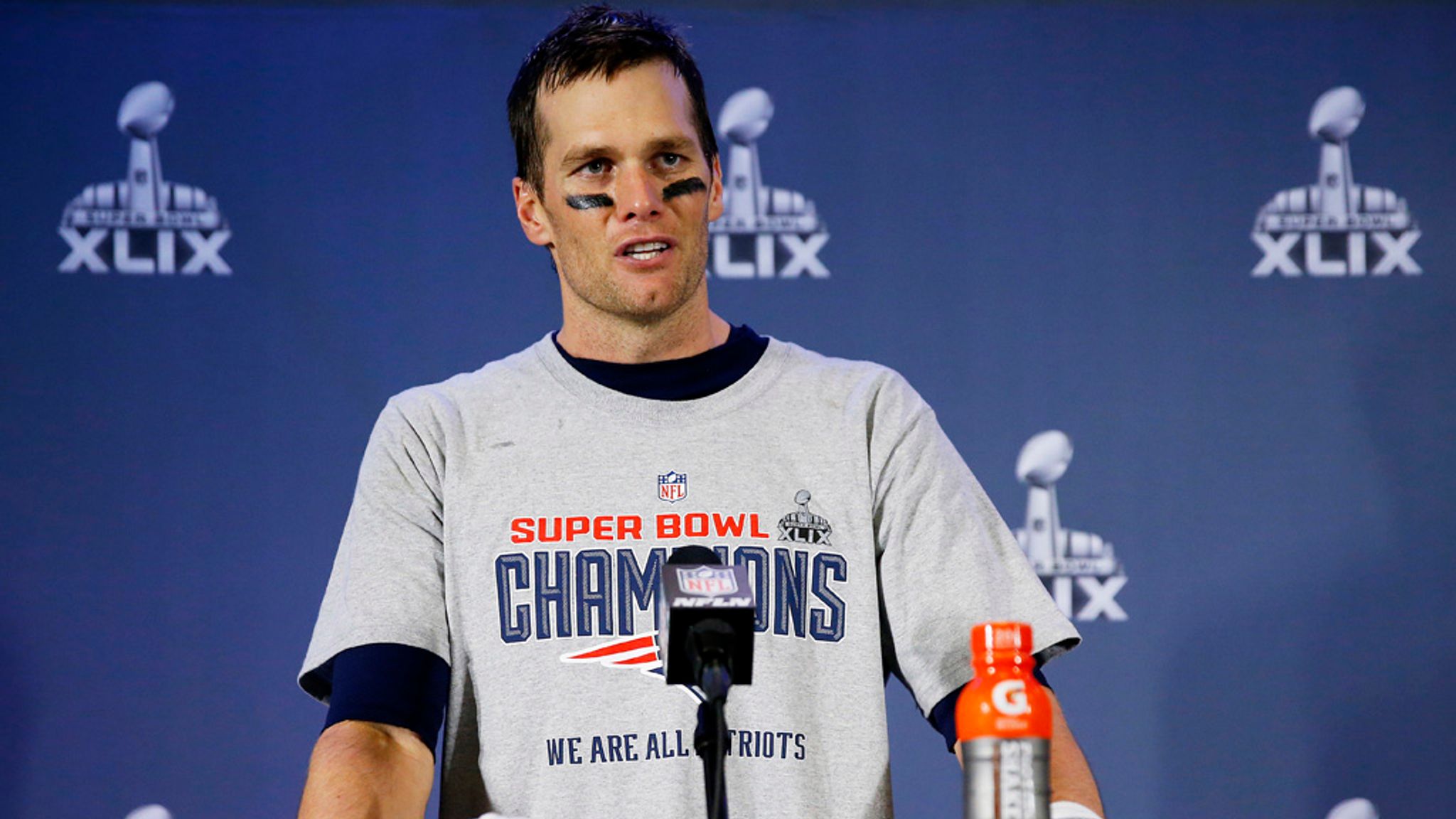 New England Patriots QB Tom Brady MVP of Super Bowl XLIX