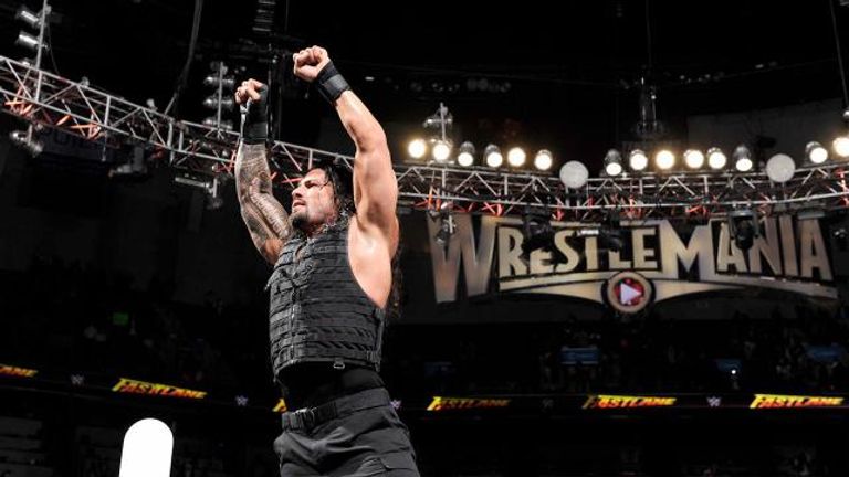 Roman Reigns will tackle Brock Lesnar at WrestleMania 31