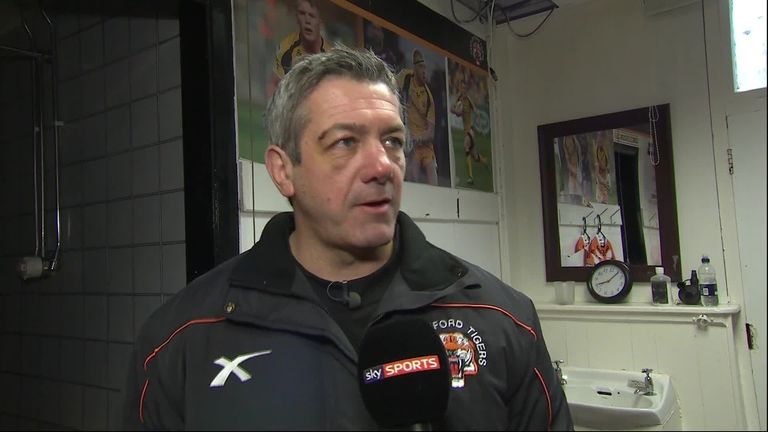 Castleford head coach Daryl Powell