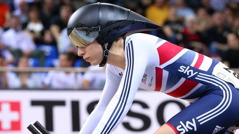 Trott took silver in the UCI Track Cycling World Championships in February