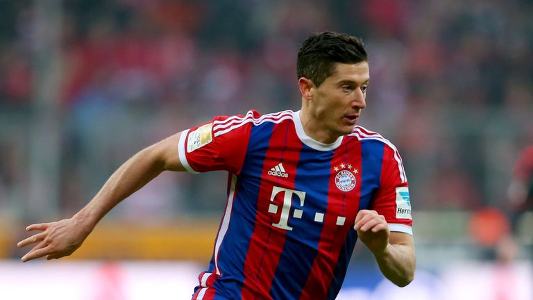 Robert Lewandowski: Left on Bayern's bench on Tuesday
