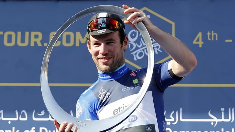 It is only the third stage-race victory of Mark Cavendish's career