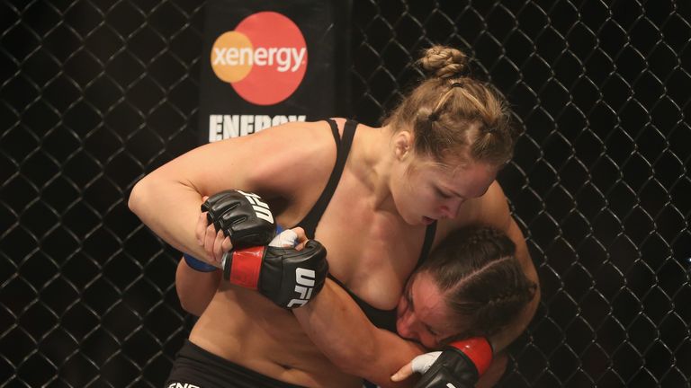 Ronda Rouseys Six Spectacular Ufc Fights Are Remembered Here Mma News Sky Sports 