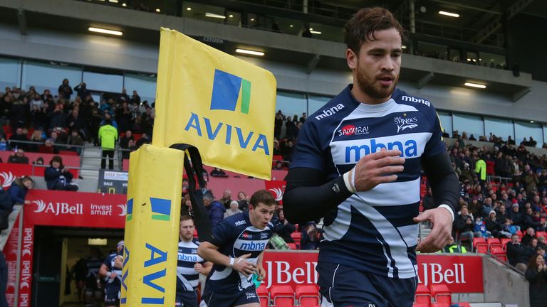 Danny Cipriani: Starts at fly-half for Sale
