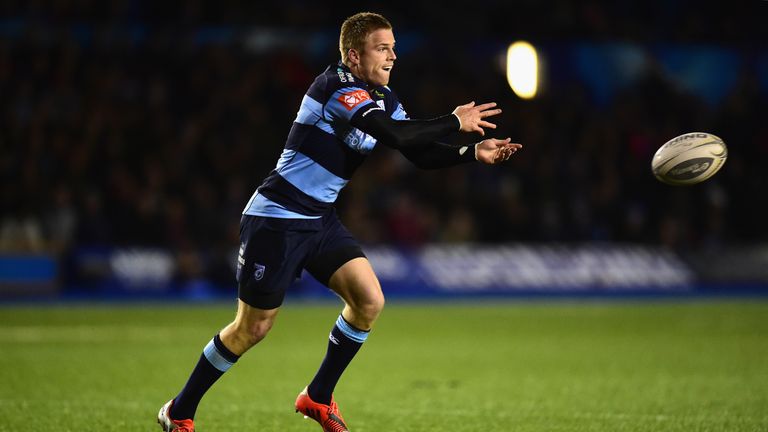 Gareth Anscombe: Back at fly-half for Cardiff Blues