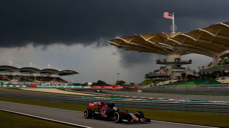 F1 Circuit Map - Malaysia Grand Prix - 01 Oct 2017