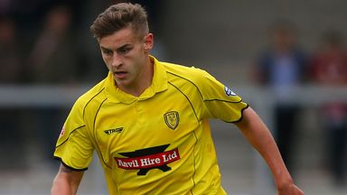 Image of Jacob Blyth during a previous loan spell with Burton